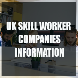 UK companies offering skilled worker